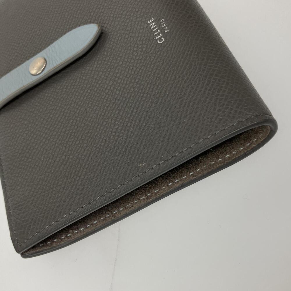 Celine Strap Multi Function Wallet Gray - image 3